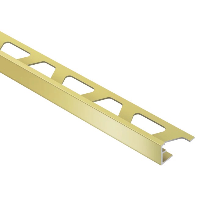 SCHLUTER SYSTEMS .375 IN. W X 98.5 IN. L SATIN ANODIZED ALUMINUM MODEL #AE100